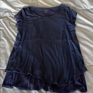 Motherhood maternity nursing soft ribbed shirt